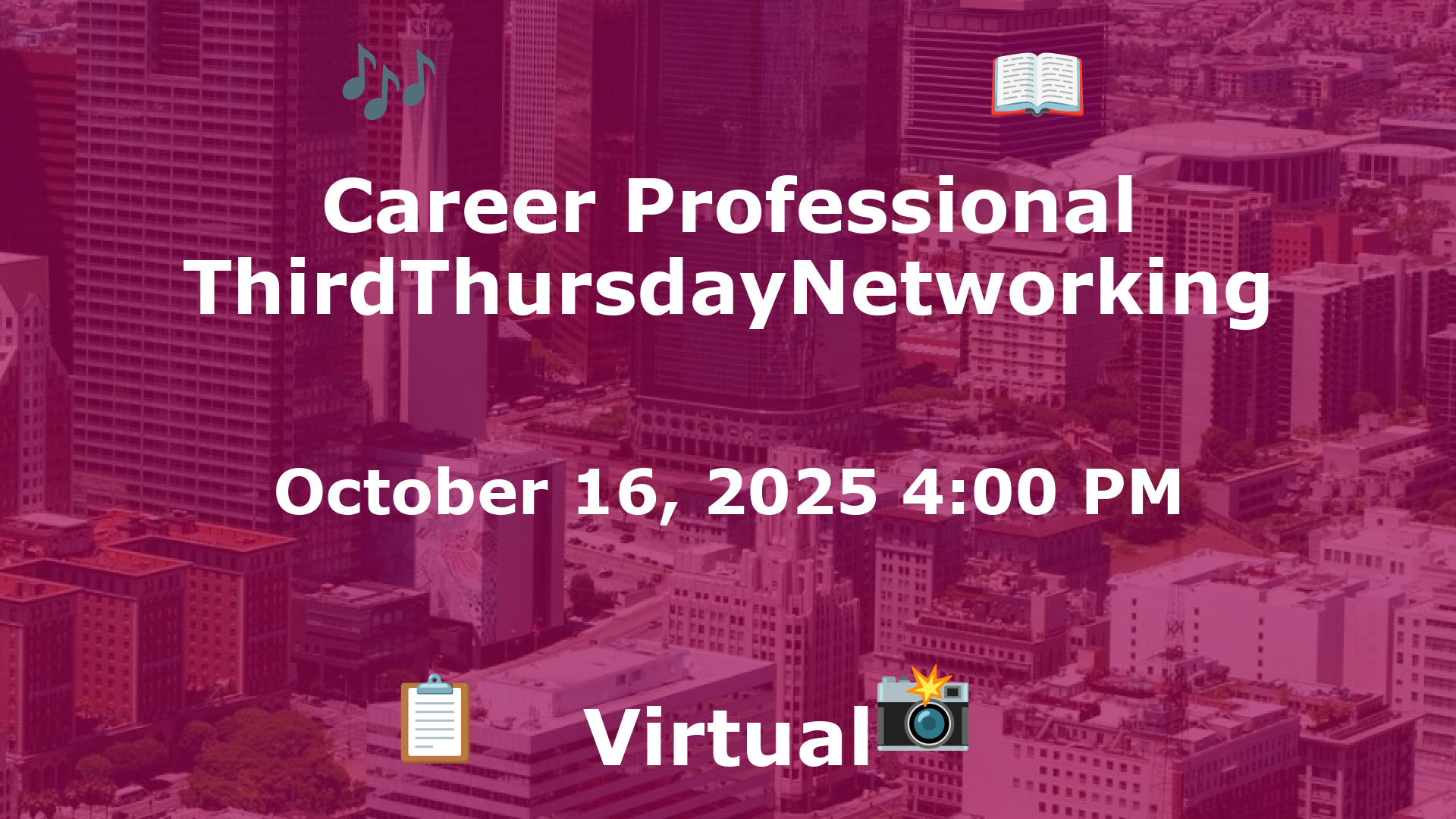 Career Professional ThirdThursdayNetworking  event image